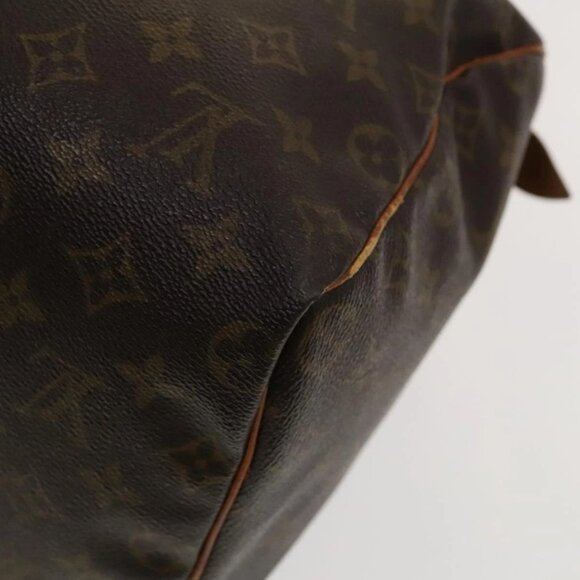 LOUIS VUITTON Monogram Speedy 40 Hand Bag M41522 LV Auth 136901 - Picture 4 of 16